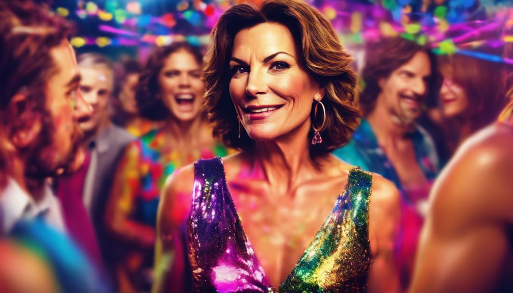 colorful dating history luann