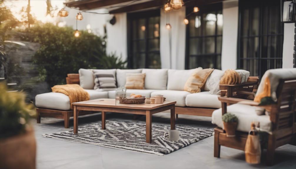 outdoor sectional sofa value