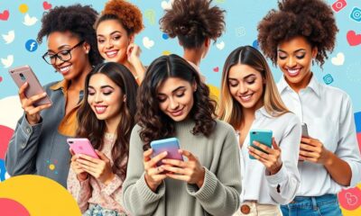 social media girls trend