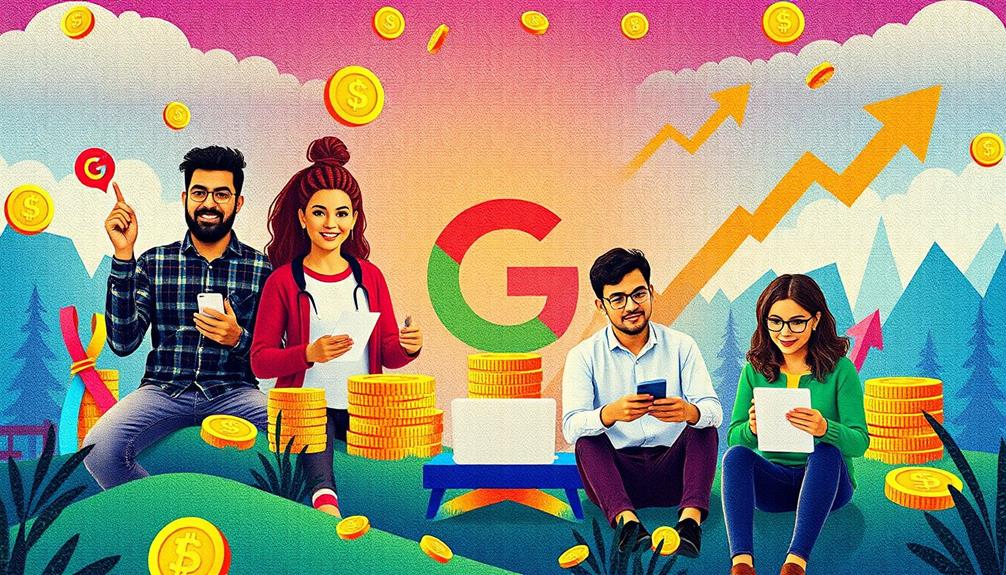 wealth creation with google