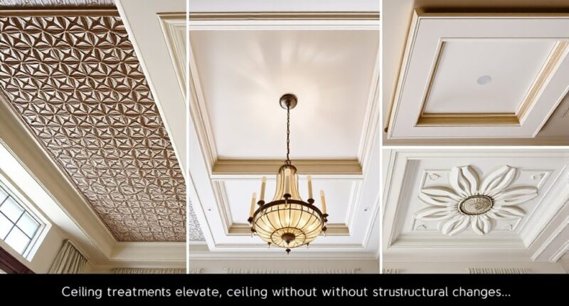 ceiling designs enhance perceived height