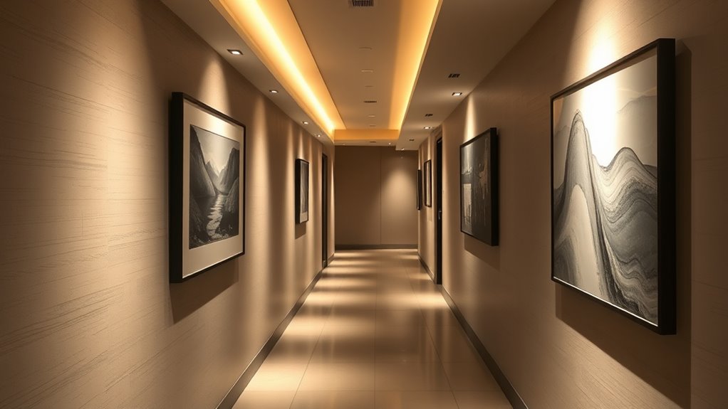 create ambient wall lighting