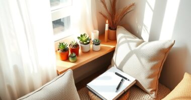 creating a gratitude corner