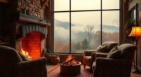 decline of open fireplaces