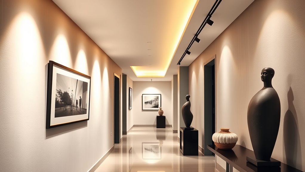 even lighting with fixtures