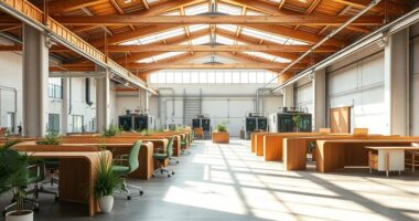 first carbon negative furniture factory