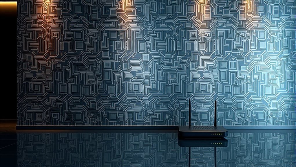 interactive wall data transmission