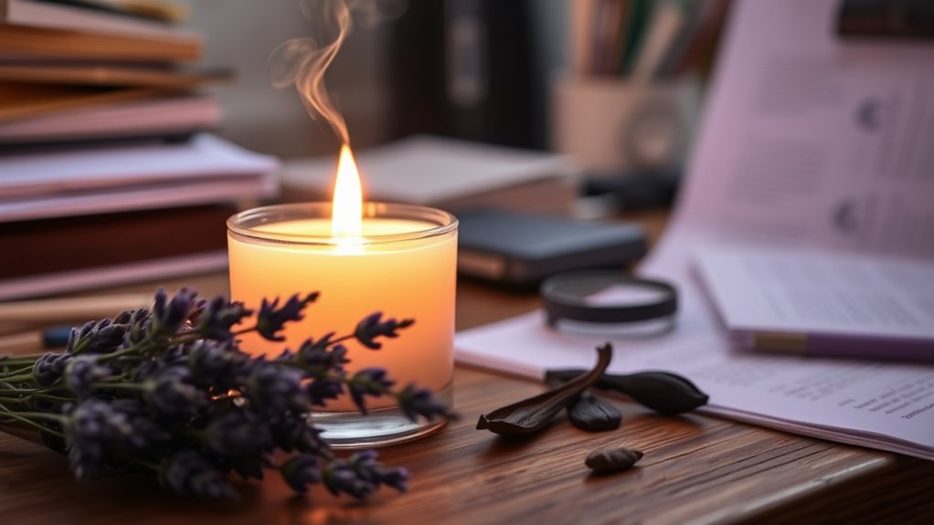 lavender and vanilla relaxation