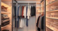 maximized closet storage efficiency