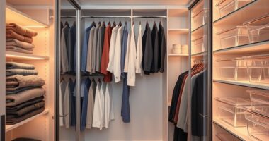 maximized closet storage efficiency