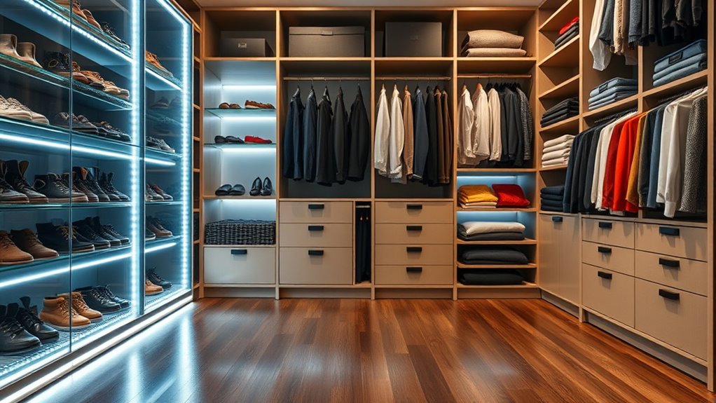 organized accessible space saving