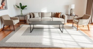 rug placement geometric principles