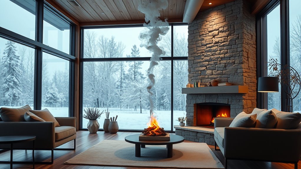 timeless charming nostalgic fireplace