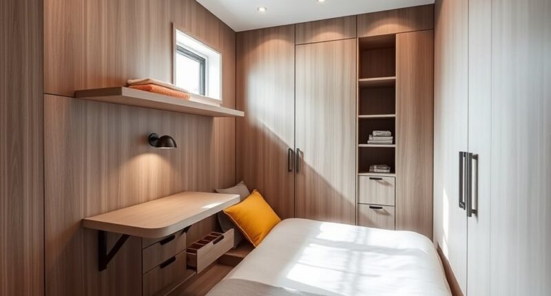 tiny bedroom storage solutions