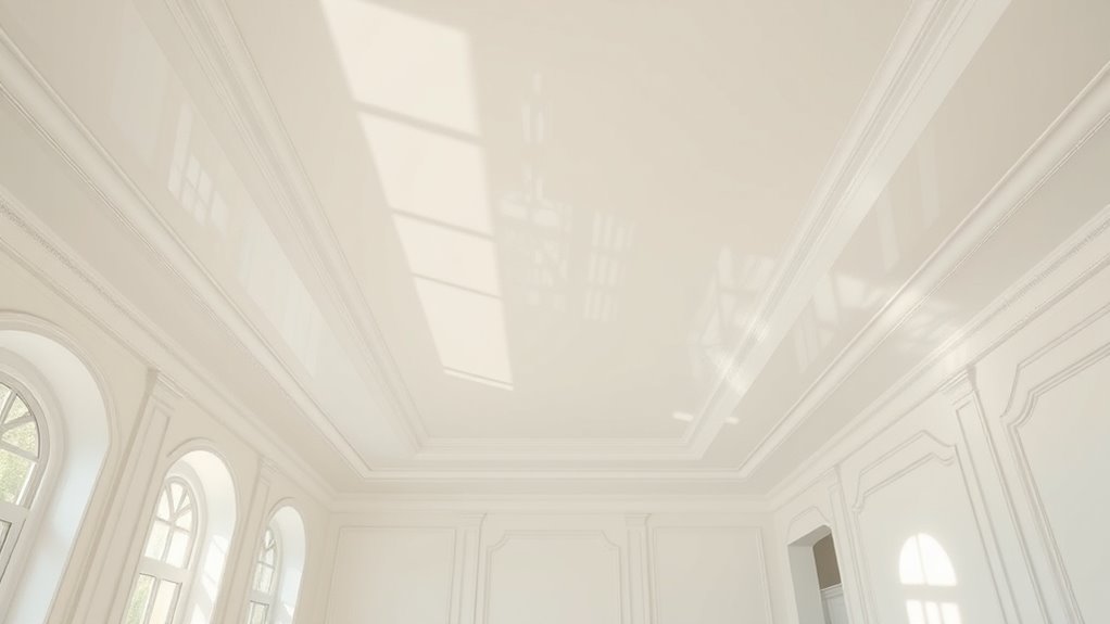 use light reflective finishes