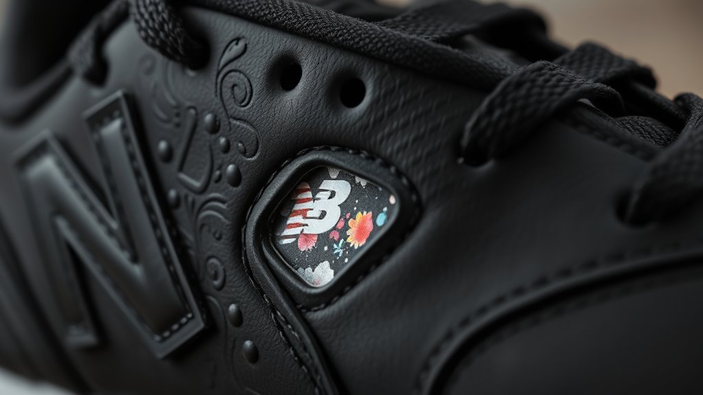 hidden artistic shoe details