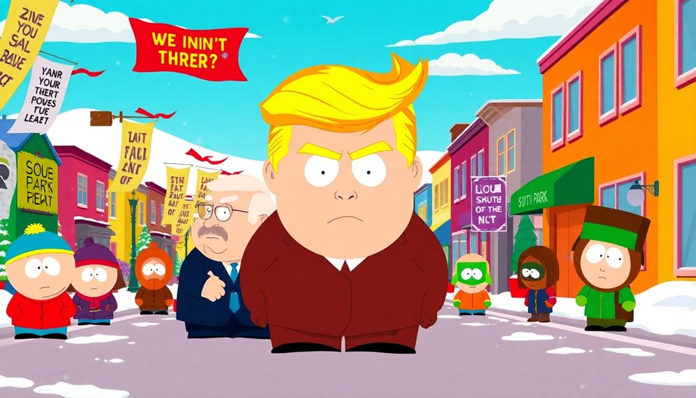 south park trump s satirical return