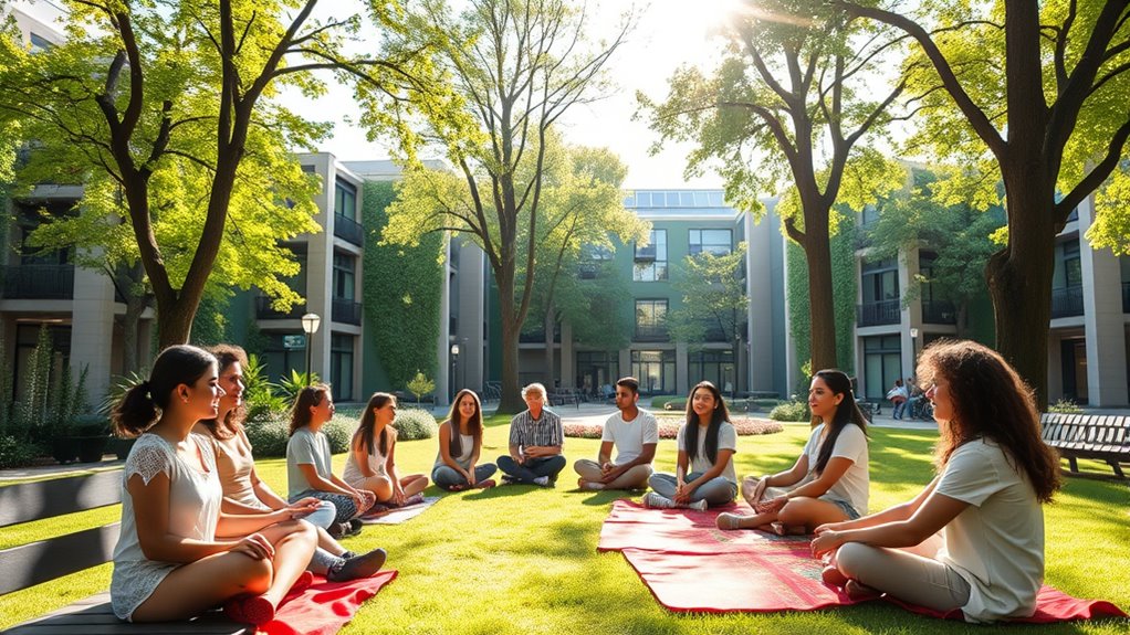 campus support promotes mental wellness