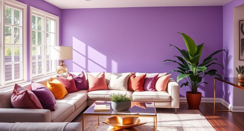 home decor with trending hue