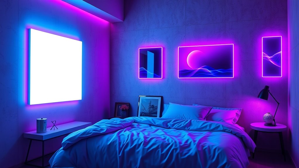 lighting enhances mood and style