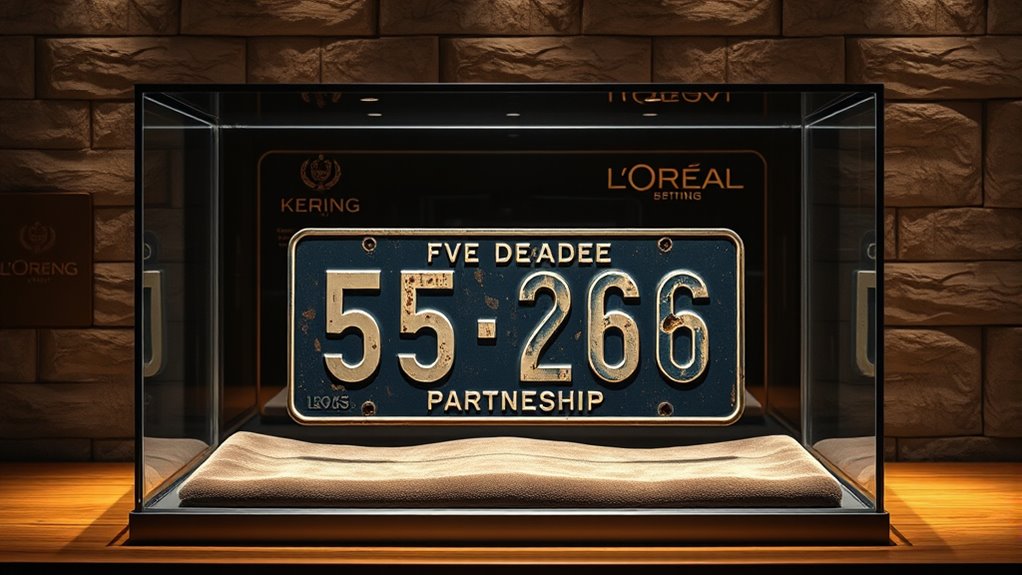 luxury beauty brand collaboration