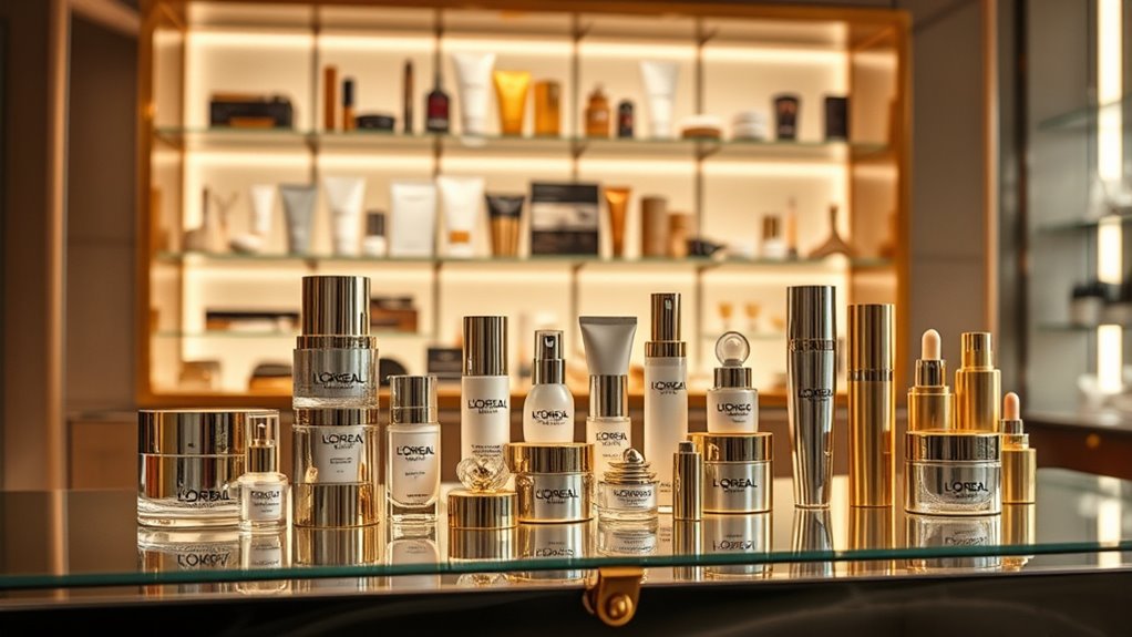 luxury skincare product expansion