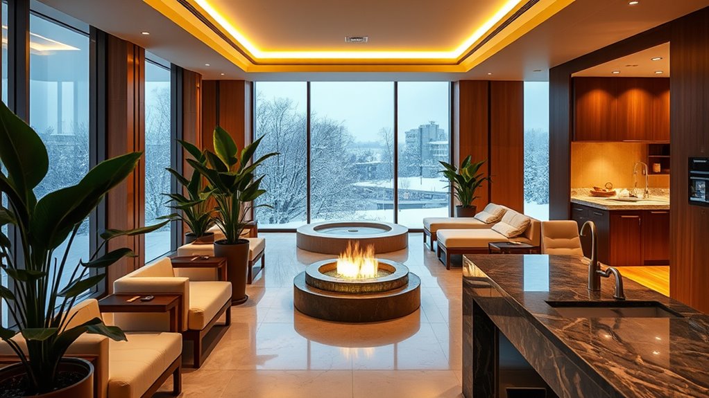 luxury spa and wellness amenities