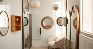 mirrors expand small spaces