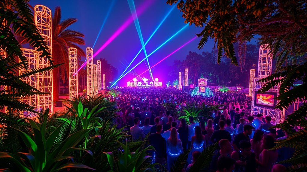 sustainable immersive festival experiences