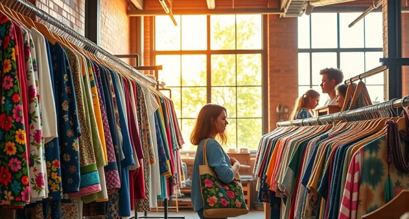 thrifting and upcycling trends