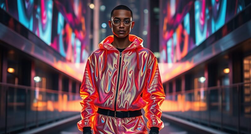 virtual clothing blends reality