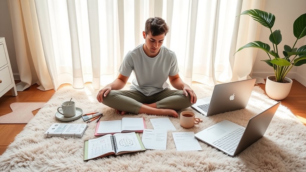 weekly planning and self care