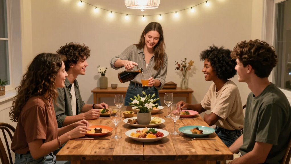 authentic attentive connected hosting