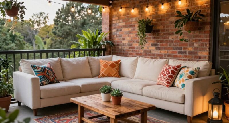balcony outdoor living style