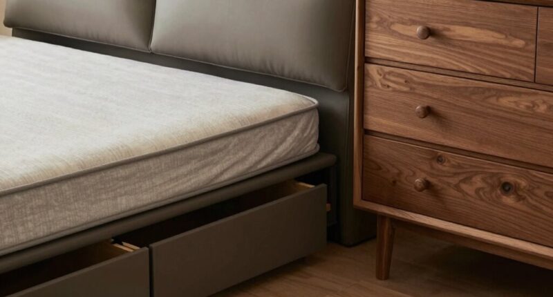 bed storage vs dresser