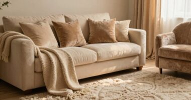 comfortable inviting surface finishes