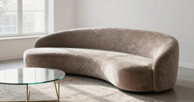 contemporary curved furniture design