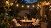 cozy flexible outdoor illumination