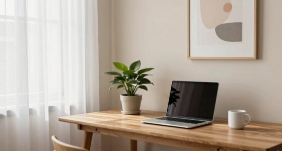 create a calming organized environment
