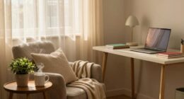 create a comfortable organized space