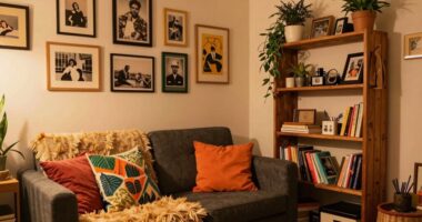 decorate with personal touches