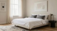 elegant minimal bedroom design
