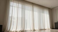 elevate ceilings with curtains