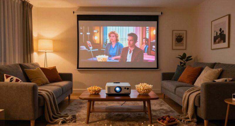 enhance cozy viewing experience