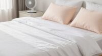 enhance sleep with cooling sheets