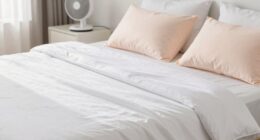 enhance sleep with cooling sheets