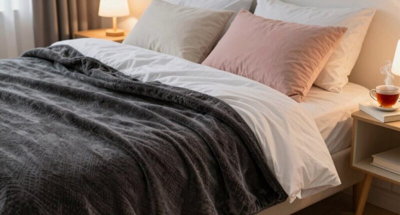 enhance sleep with weighted blankets