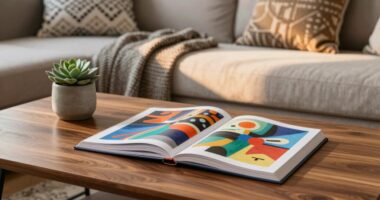 enhancing decor with books