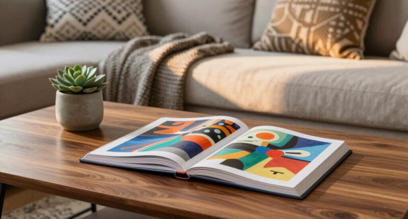 enhancing decor with books