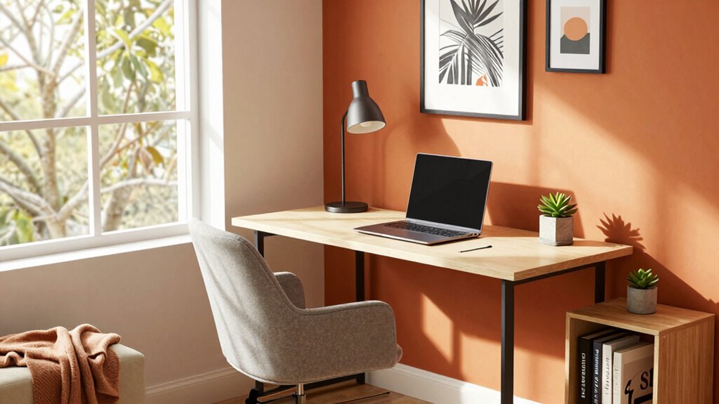 ergonomic and aesthetic workspace